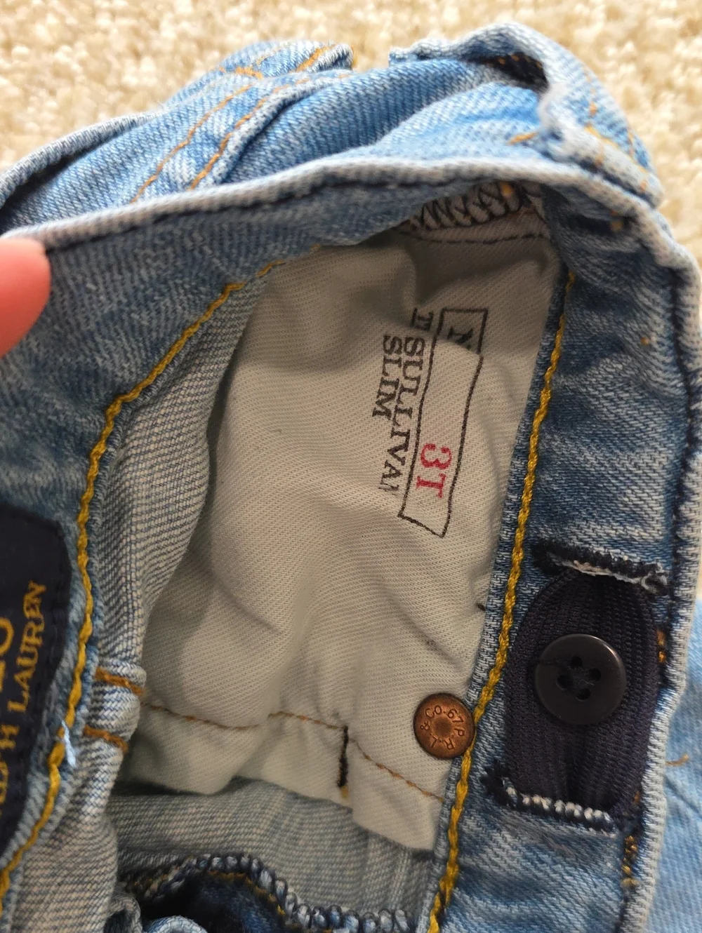 Boys Polo Ralph Lauren Denim Shorts